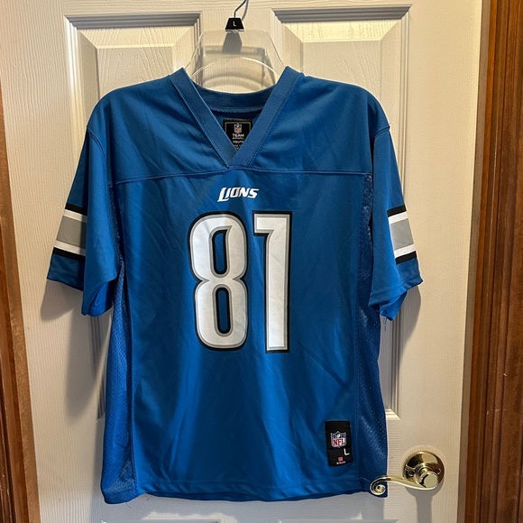 Blue Lions Jersey Johnson 81 - Picture 1 of 5